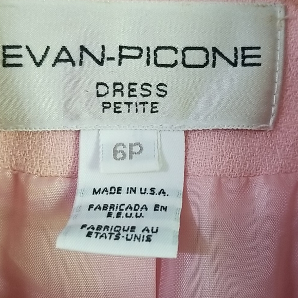 Pink and black Evan Picone dress coat - Picture 3 of 7